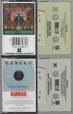 2 Kansas cassette's Cassette lot VG-VG CONDITION...