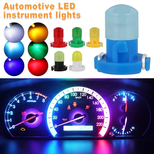 20x Blue T4/T4.2 LED Wedge Bulbs For Dash & Switch Lighting - 1-2835SMD, 12V (SCITOO CB990369S01)