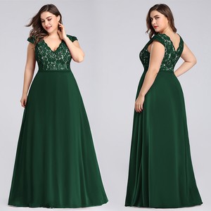 plus size a line evening gowns