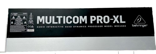 Behringer Multicom Pro MDX4400 Quad Dynamics Processor - Picture 2 of 4