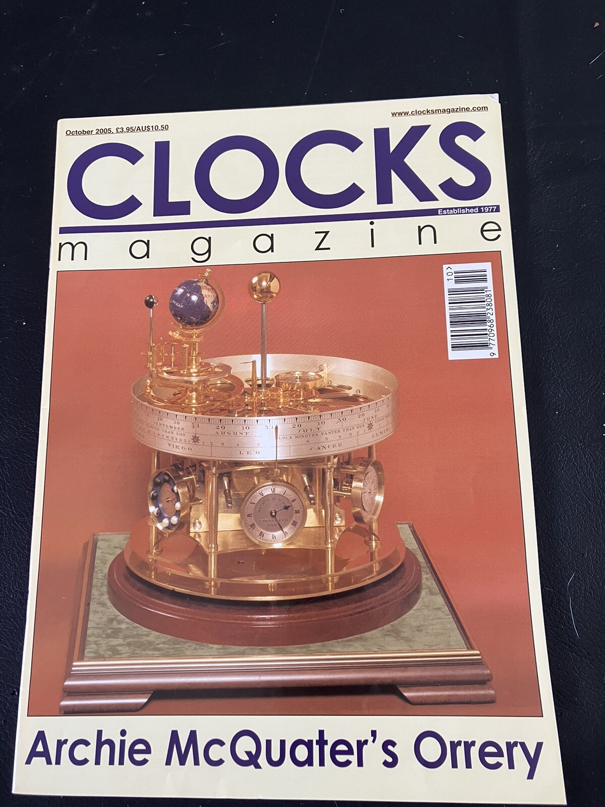 12 Clocks Magazines dated from the year 2005 from January to December