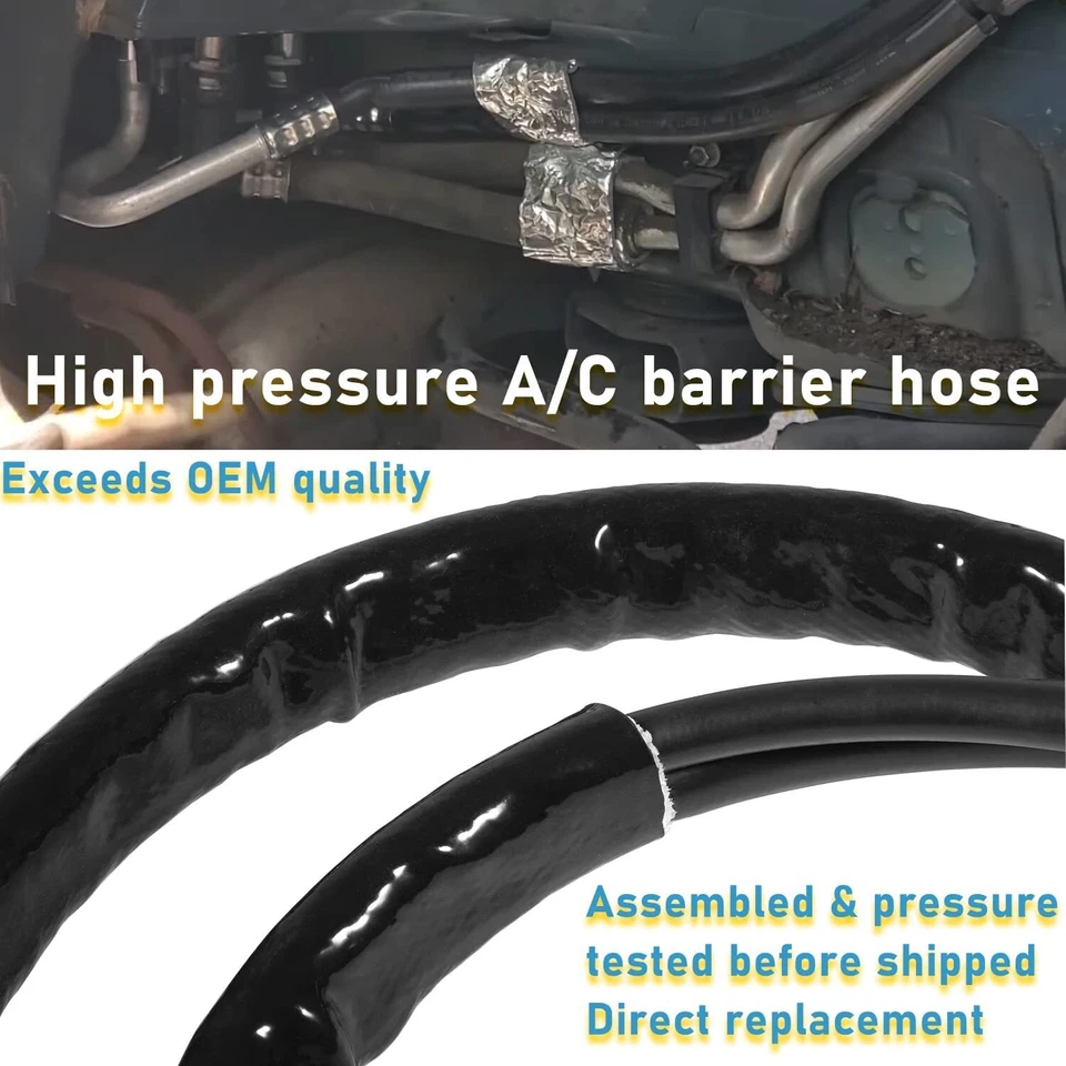 Rear AC Line Set Replacement Lines For GM, Acadia Traverse Enclave Buick Enclave Foto 3 de 4