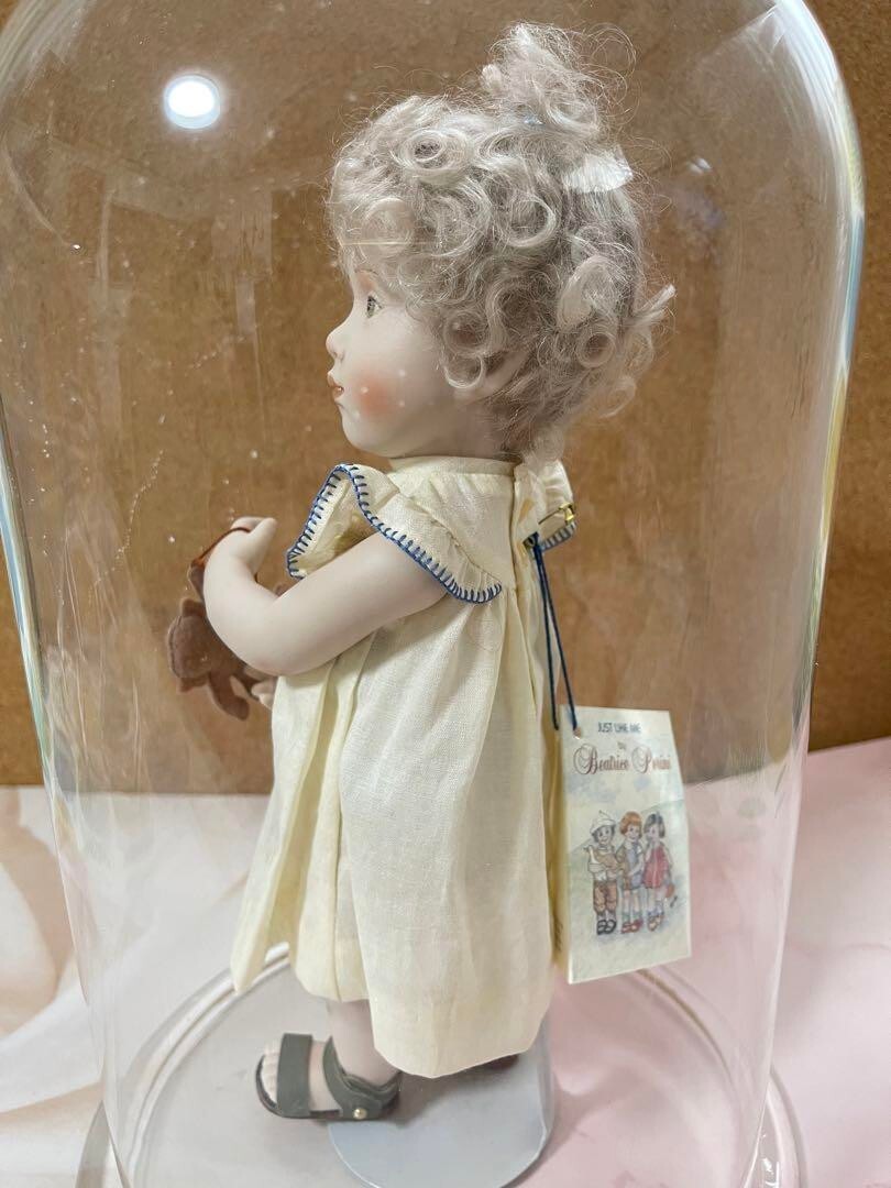 Beatrice Perini Just Like Me Doll with Glass Dome #QOIVED Free
