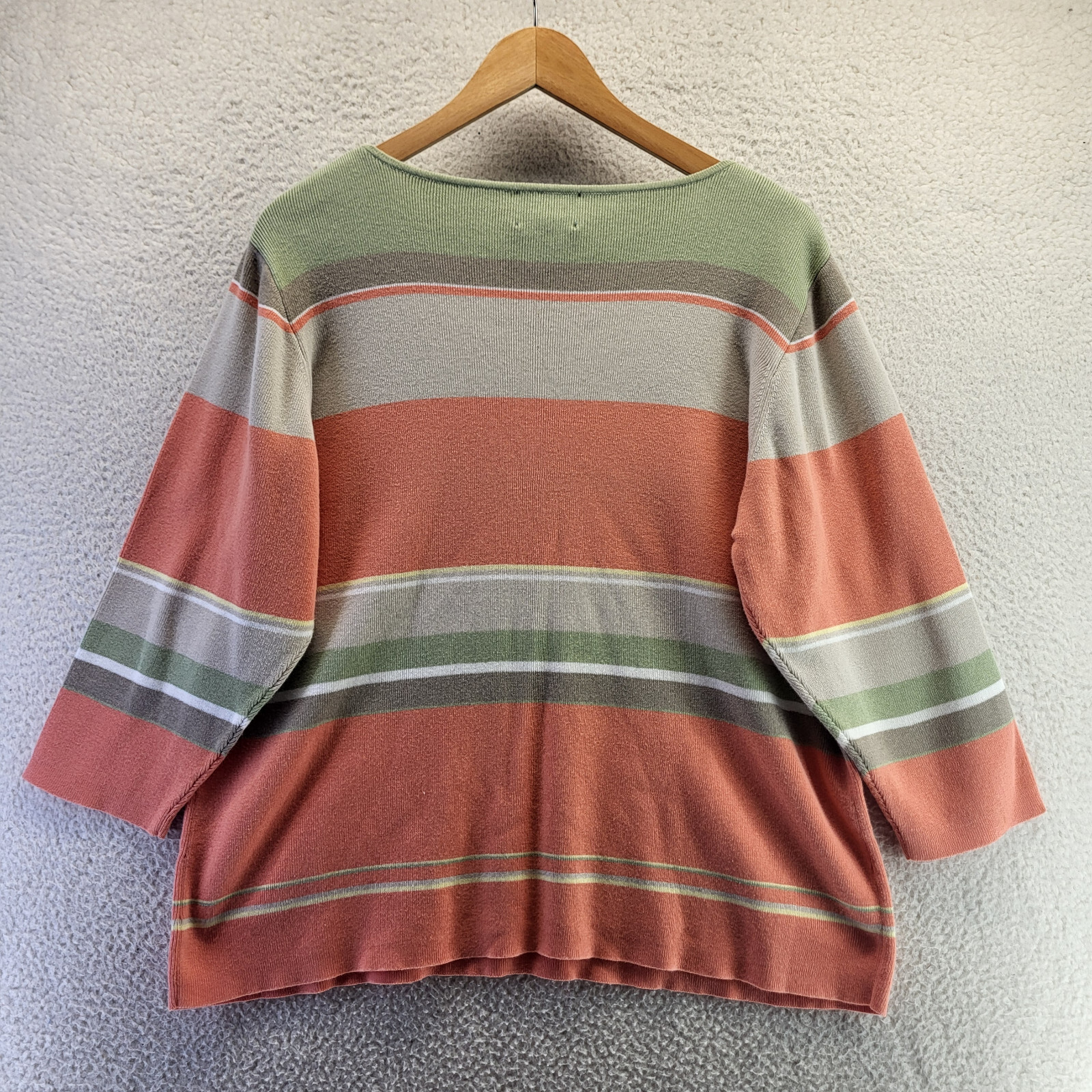 Vtg PENDLETON Cotton Pullover Crew Neck Sweater W… - image 12