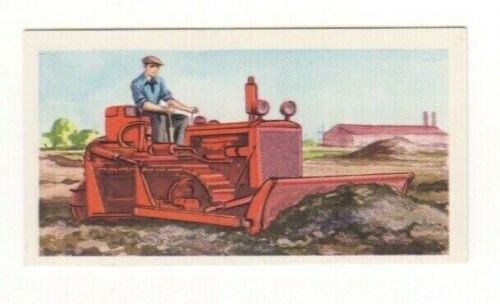 Men at Work Cards 1959 Bull-dozer driver - Picture 1 of 1