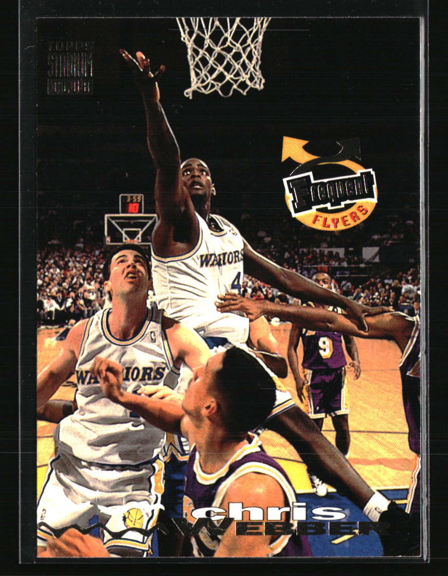 Chris Webber 1993 Stadium Club #352 Basketball Card