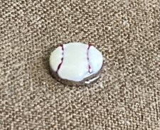 Baseball Charm By Origami Owl, Floating Enamel Charm C143A-72D