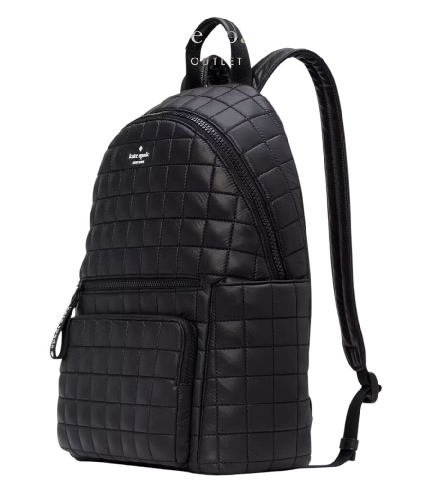 Kate Spade Camden Quilted Large Backpack Black