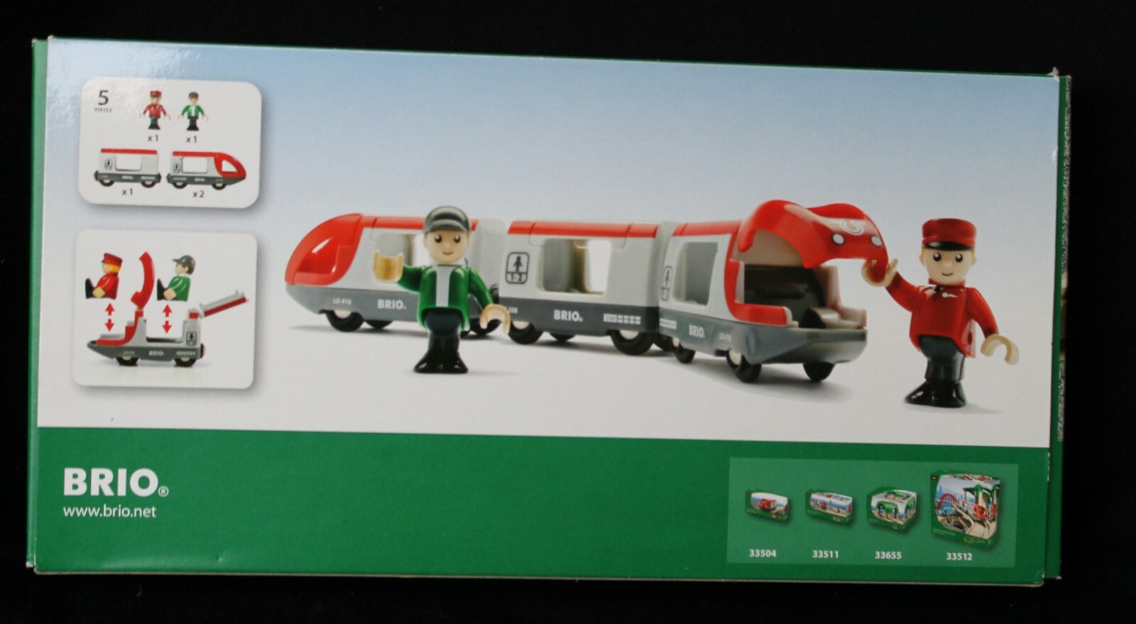 brio travel train 33505