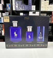Ralph Lauren Polo Blue 3 Piece Set Eau de Toilette for Men