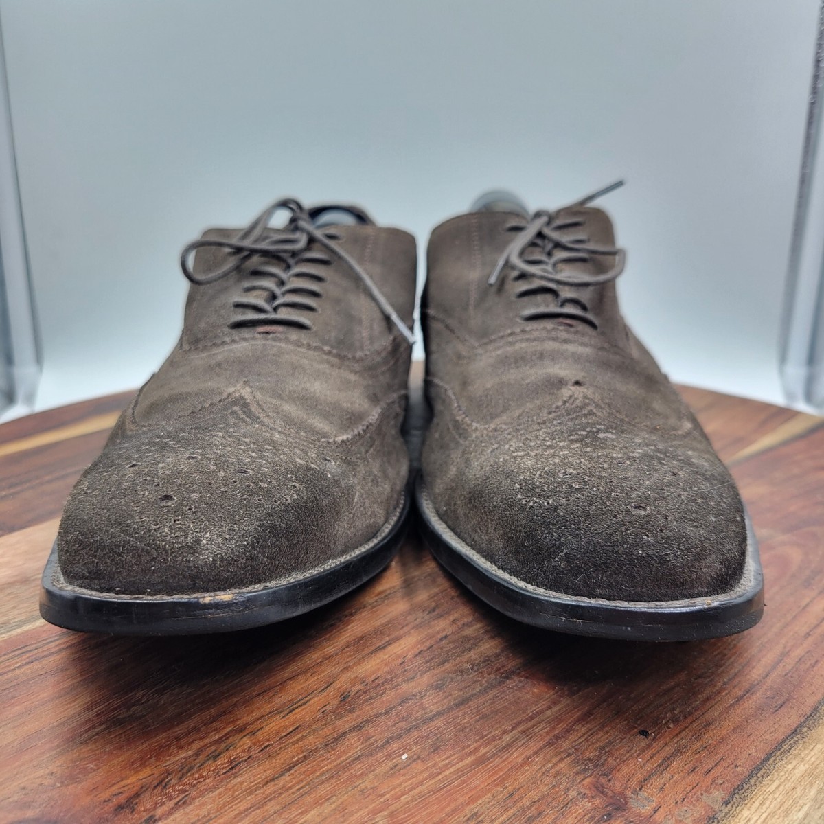 Alston Grey Brown Oxford  Captoe Brogues shoe Aston Grey Collection Clinton Brown & Cognac Leather Oxford  main image 4