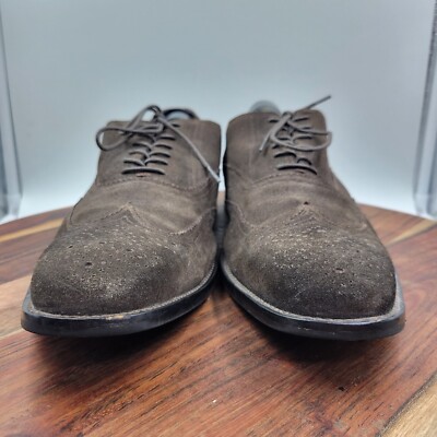 Aston Grey Oxford Shoes Men display picture 3