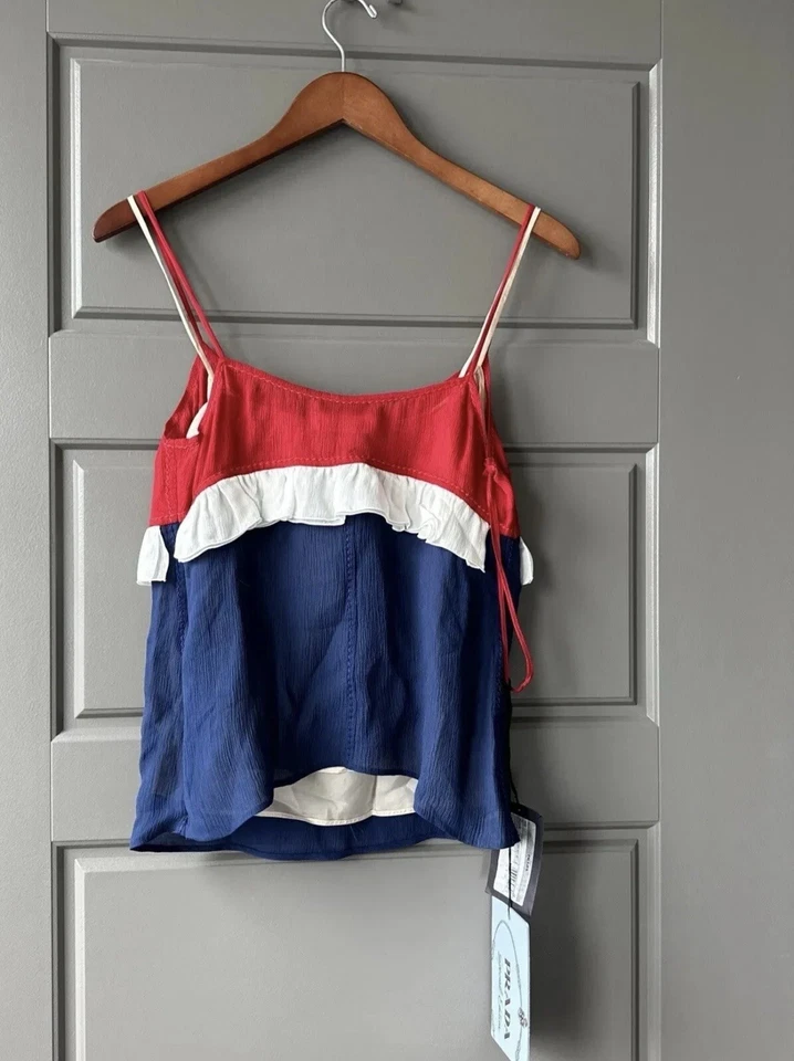 Top Prada Edición Especial Gasa Seda Talla 38 Foto 2 de 4