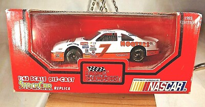 1993 Racing Champions Stock Car Replica Nascar HOOTERS #7 Alan