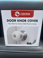 EUDEMON 6 Pack Baby  and People with Dementia Safety Door Knob Covers NEW in Box