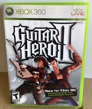 Guitar Hero II 2 Microsoft Xbox 360 2007 Complete with Manual FAST SHIPPING