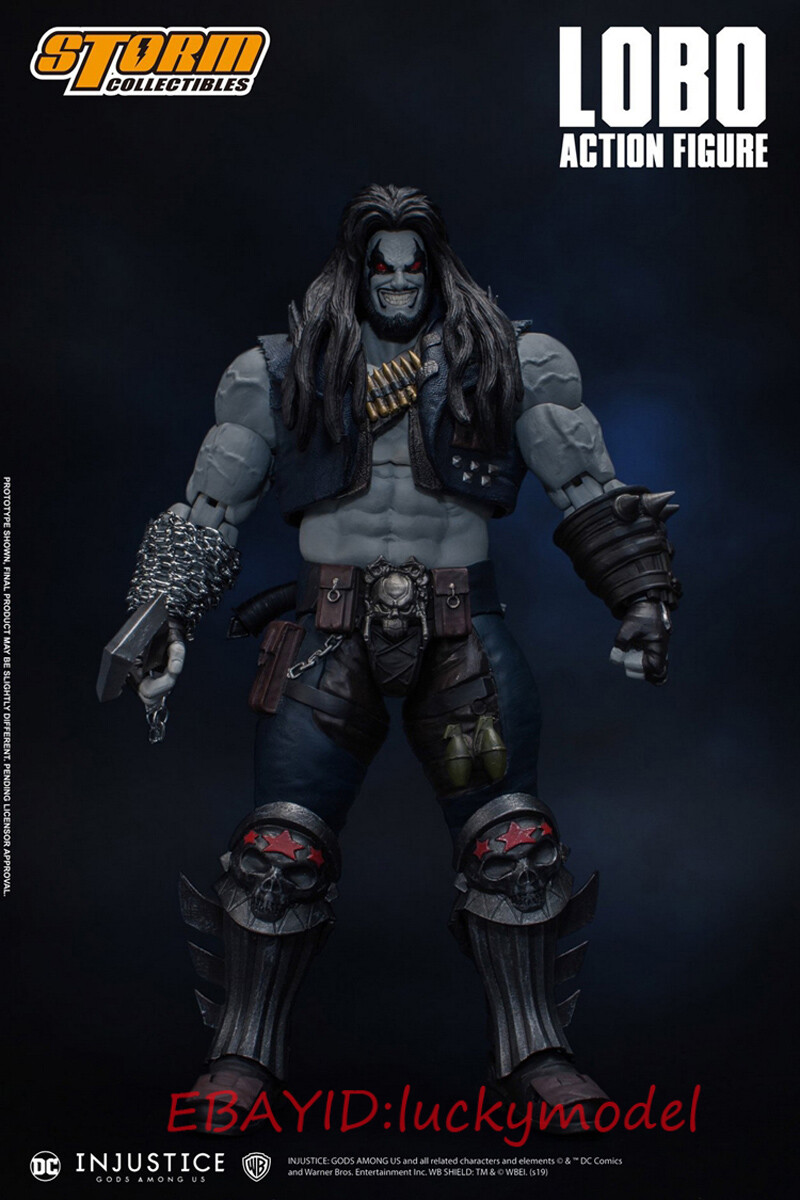 ストームコレクティブルズ DCロボStorm Collectibles lobo Storm Toys INJUSTICE 2 The Wolf Lobo 1/12 Action Figure In Stock