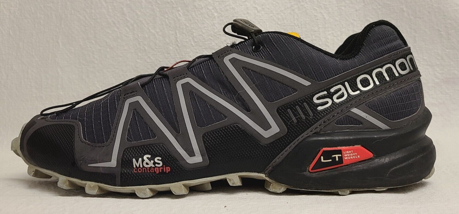 Scarpe da Trail Running Uomo Salomon Speedcross 3 Taglia:8 5 Colore:Nero Grigio