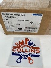 NIBCO NLG100H LD-2000-3 4" Lug Style EPDM 200PSI Ductile Iron Butterfly Valve