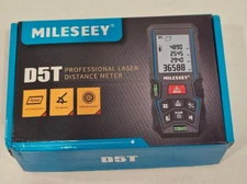 Mileseey D5T Professional Laser Distance Meter 328 Feet NIB