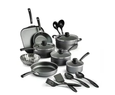 18 Piece Cookware Set Pots & Pans Kitchen Non Stick Home Cooking Pot Pan 2 Color