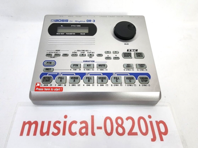 BOSS DR-3 Dr. Rhythm Drum Machine | eBay BOSS DR-3 Dr. Rhythm Drum Machine | eBay