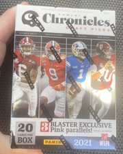 Panini Chronicles Draft Picks NFL 2021 Box with 20 Sports Trading Cards...