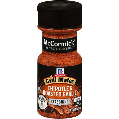 McCormick Grill Mates Chipotle & Roasted Garlic Seasoning 2.5 Oz