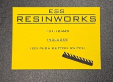 1/24 1/25 SCALE PUSH BUTTON SWITCHES ESS RESINWORKS 131-124MS