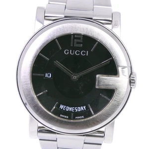 Montre Gucci G Chrono Collection Day Date 101M Quartz Affichage Analogique Noir Occasion