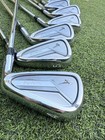 Mizuno MX-70 Forged Iron Set RH 4-PW 7pc Stiff Steel Shafts Silver/iomic grips — photo 1