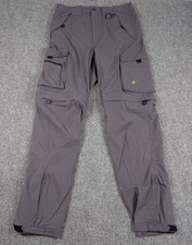 Venturing Boy Scouts Switchback Uniform Pant Mens S Dark Gray Cargo Convertible