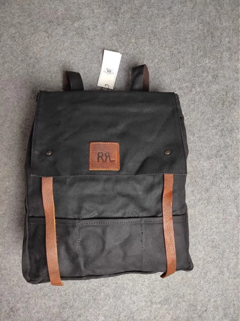 バッグ RRL Native Suede Canvas Bckpack RRL Green Nylon Canvas Utility Backpack RRL