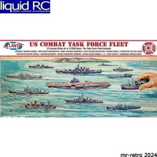 Atlantis Models R6300 1/1200 US Navy Task Force Set (12 Different Ships) Plastic