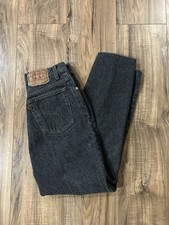 Vintage 90s Levi  s 501 Black Denim Jeans Usa distressed 501xx Women  s 9 25  X27  