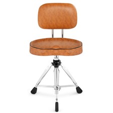 5Core Drum Throne Saddle Height Adjustable Thick Padded Seat Drum Stool Chair