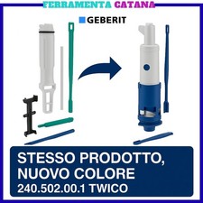 campana GEBERIT per cassetta wc esterna completa ricambi twico doppio scarico