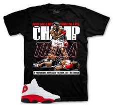 Shirts To Match AJ Retro 13 Chicago Cherry Sneakers - Champ T-Shirt