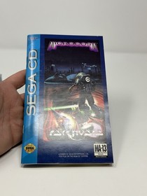 Microcosm (Sega CD, 1993) No Game. Jewel Case/manual Only.