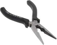 Utoolmart Needle Nose Pliers 6 Inch Wire Side Cutting Tool 601 6-inch, Chrome 