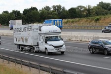 LKW Foto Iveco Daily Koffer LKW Deutschland weiß STIEGELMEYER MUTH-BANDE #l6xb