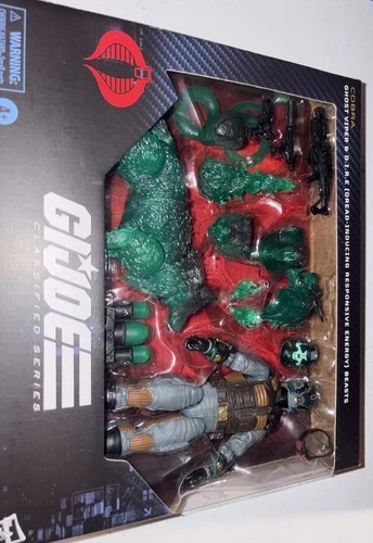 Hasbro G.I. Joe Classified Ghost Viper & D.I.R.E. Beasts Action Figure Set