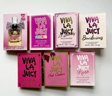 Juicy Couture Viva La Juicy Collection Perfume 7pc Sample Vials Spray Set