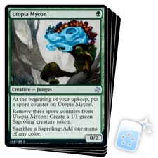 UTOPIA MYCON X4 Time Spiral Remastered Magic MTG MINT CARD
