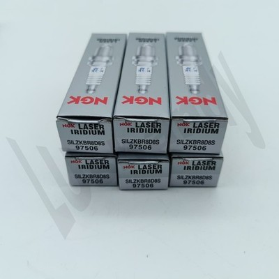 NEW 6Pcs NGK LASER IRIDIUM SPARK PLUGS For BMW 12120039664 97506 SILZKBR8D8S US