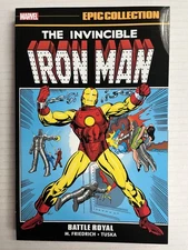 Iron Man Epic Collection: Battle Royal - Marvel - *DAMAGED*