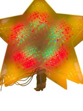1994 Extremely RARE Extra large Grandeur Noel Christmas tree topper 8 Functions.
