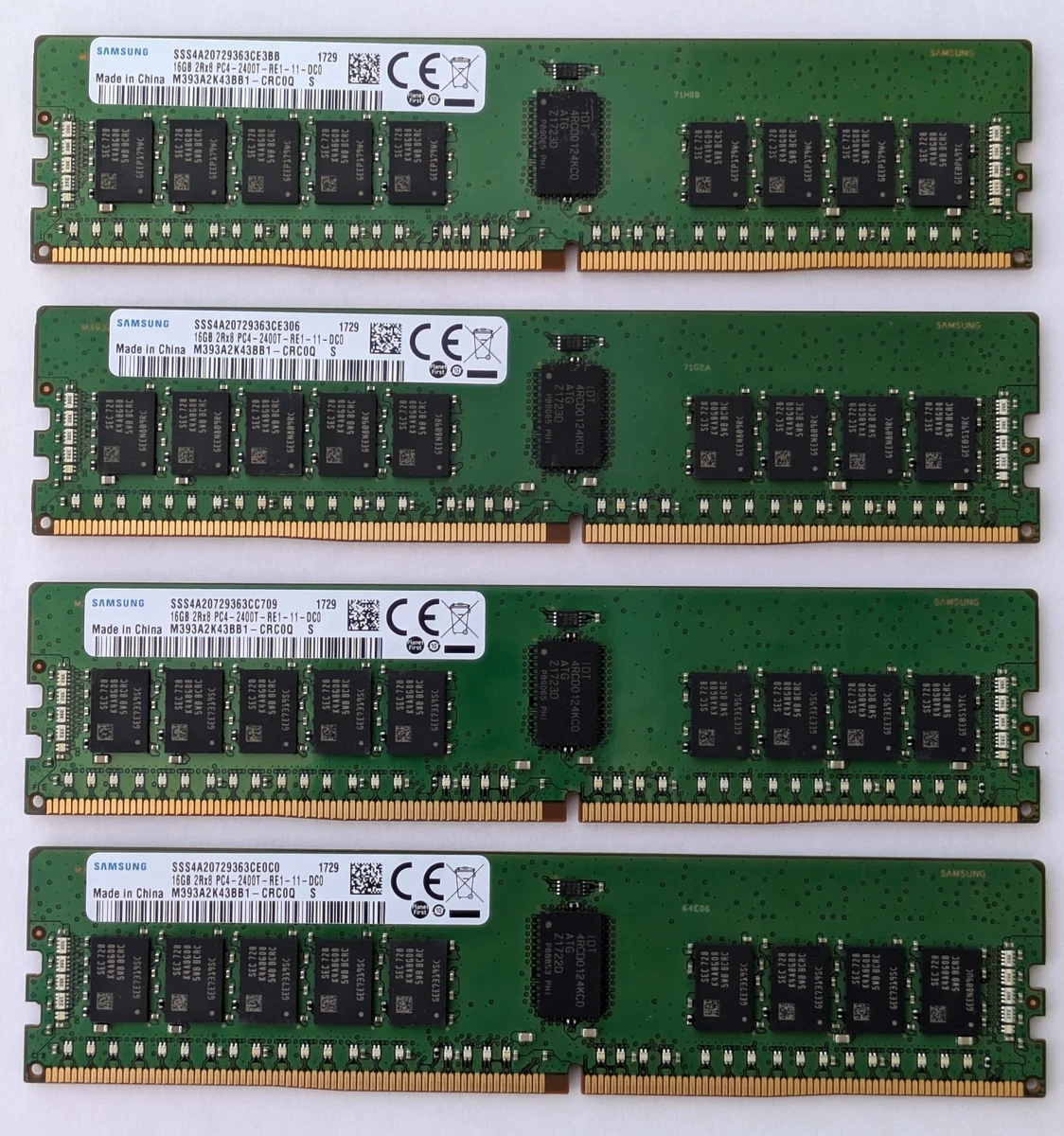 Samsung DDR4 SDRAM 16 GB Capacity per Module Memory (RAM) Just