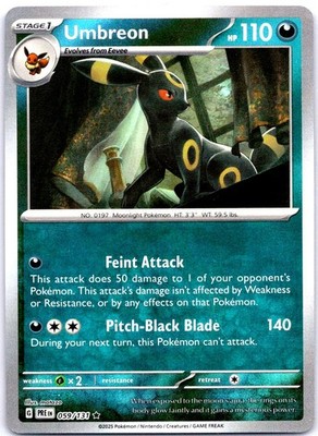 SV: Prismatic Evolutions #059/131 Umbreon (Master Ball Pattern)