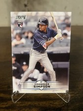 Topps 2025 Stadium Club Chandler Simpson #103 Rookie Tampa Bay Rays